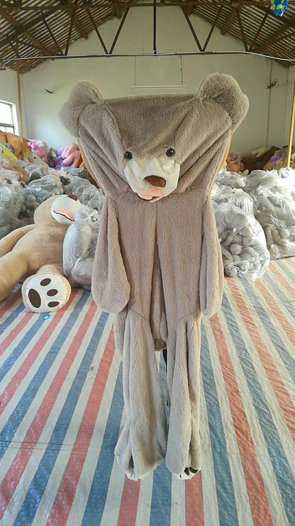 Giant Plush Teddy Bear Shell– Super Soft Huggable Gift Toy