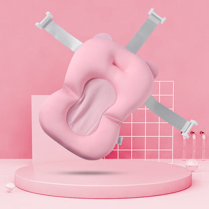 Baby Bath Support Mat – Suspended Newborn Bath Bed Cushion