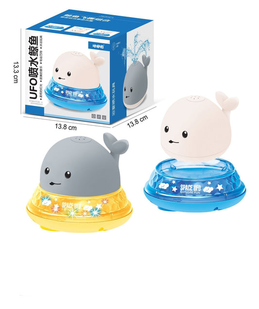 Whale LED Bath Toy – Spraying Water with Light
