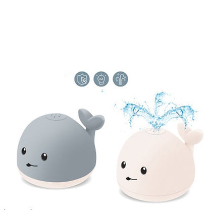 Whale LED Bath Toy – Spraying Water with Light
