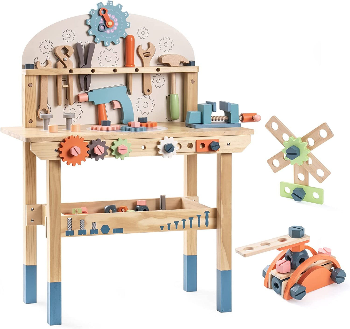Kids Tool Bench Workshop – Pretend Play Workbench Set