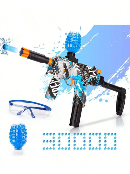 Electric Gel Ball Blaster – Automatic Splatter Toy with 30,000 Water Beads