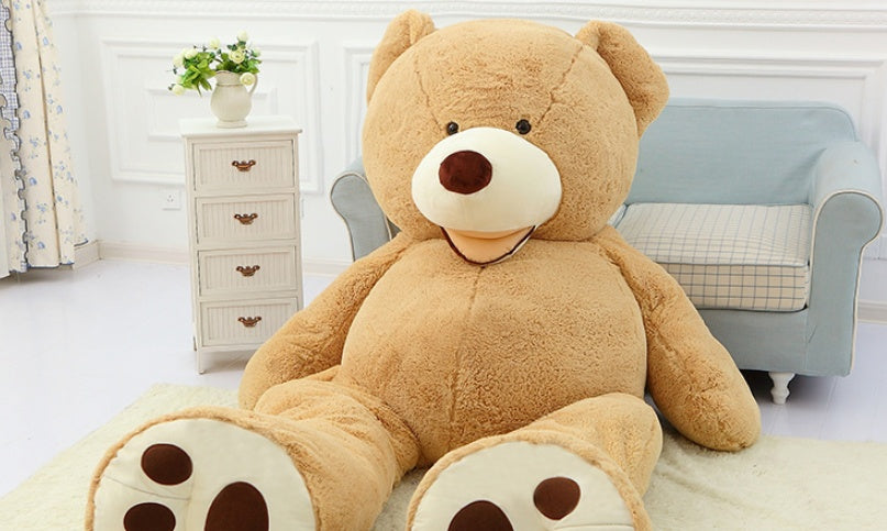 Giant Plush Teddy Bear Shell– Super Soft Huggable Gift Toy
