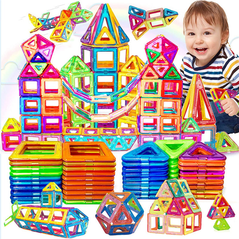 Magnetic Building Blocks – STEM Construction Set for Kids