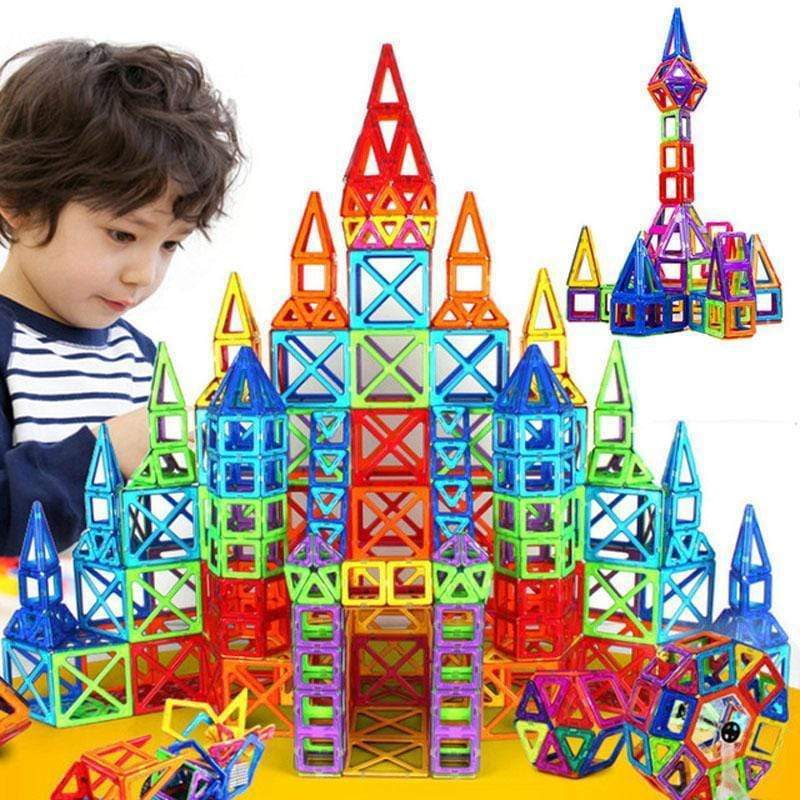 Magnetic Building Blocks – STEM Construction Set for Kids