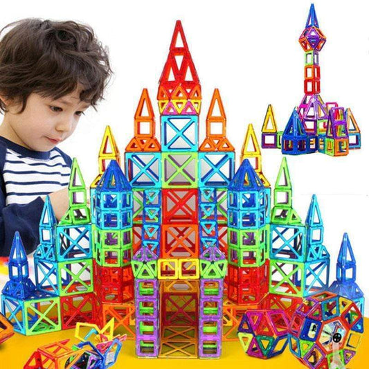 Magnetic Building Blocks – STEM Construction Set for Kids