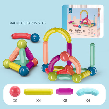 Magnetic Stick Building Set – Creative Construction Game for Kids