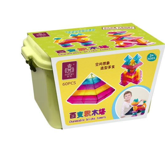 Creative Tower Building Blocks – Fun Construction Set for Kids