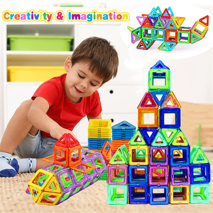 Magnetic Building Blocks – STEM Construction Set for Kids